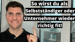 '3 Punkte, wie du trotz Geschäftsalltag besser auf deine Fitness achten kannst!'