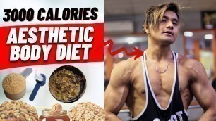 '3000+ Calories Diet Plan | Full Day Of Eating For Lean Gain | Diet For Fast Muscles Gain #leangain'