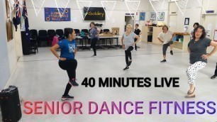 'SENIOR DANCE FITNESS - 40 minutes of live dance fitness with seniors!'