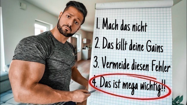 'Deswegen baust DU trotz SCHWEREM Training KEINE Muskeln auf!'