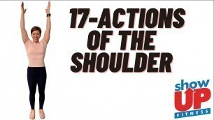 '17-actions of the shoulder | 9-humerus  8-scapula | Show Up Fitness Internship'