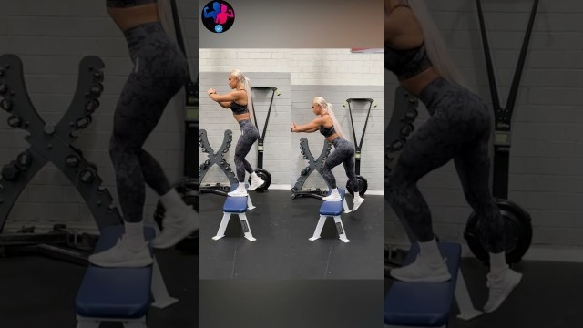 'Lauren Simpson Fix Your Setps Up Form | Lauren Simpson Workout | Lauren Simpson #shorts'