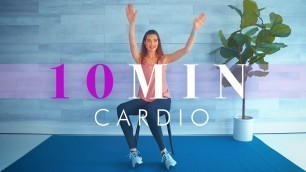 'Chair Exercises for Seniors // 10 Minute Cardio Workout'