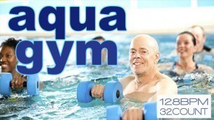 'Aqua Gym Group Training  Unmixed Compilation for Fitness & Workout 128 Bpm 32 Count Hits'