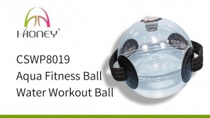 'CSWP8019 Aqua Fitness Workout Ball Factory Price - iHoney - Hangzhou Dawnjoint'