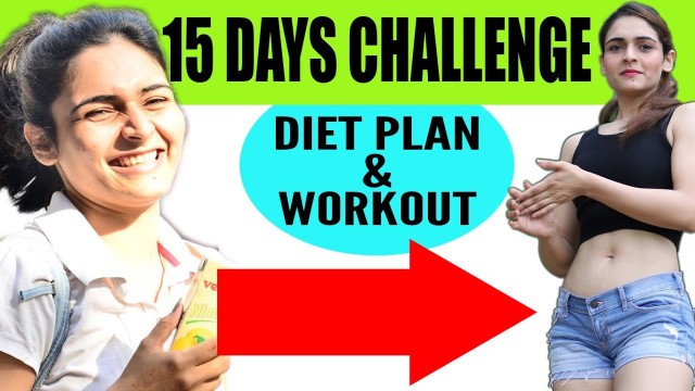 '10 Min Workout At Home & Diet Plan || Lose 10 kgs in 15 days'