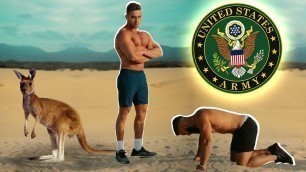 'Australians try the US Army Fitness Test (without practice) | Zac Perna'