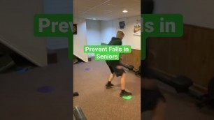 'Senior Fall Prevention Exercise (physical therapy approved) #shorts'