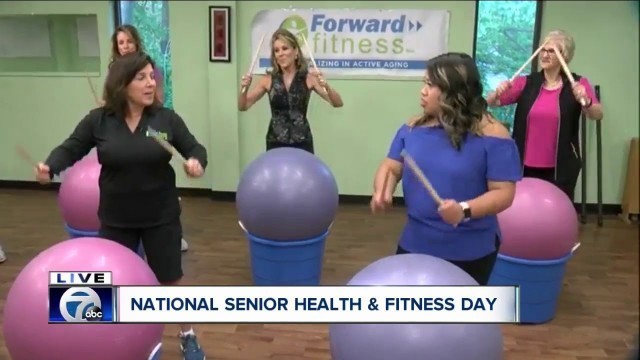 'Fun activities for national senior health and fitness day'