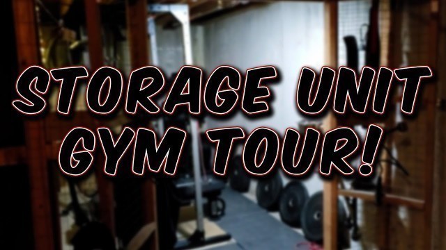 'Storage Unit Gym Tour! 2021 | Home Gym w/ Rogue Fitness, Rep Fitness, & More!'