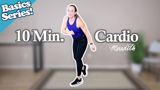 'Senior Fitness 10 Min Basic Low Impact Cardio Workout For Beginners | No Equipment'