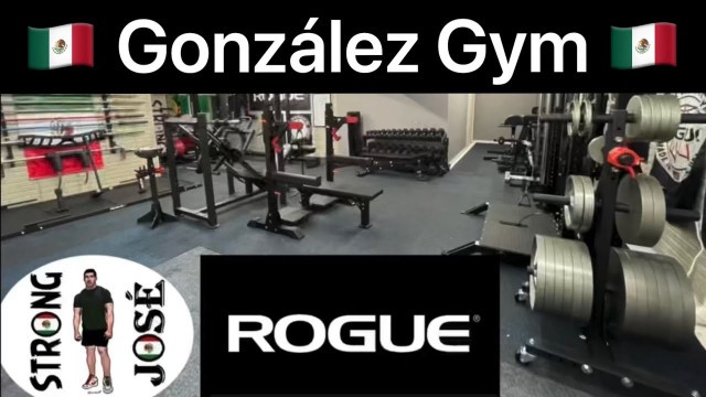 'Rogue Fitness Home Gym Tour | Powerlifting Gym'