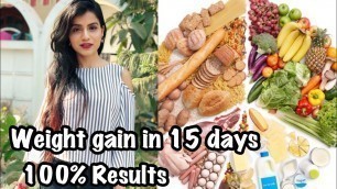 'How to Gain Weight | My Weight Gain Diet Plan | What I Eat in a Day | Nidhi Chaudhary'