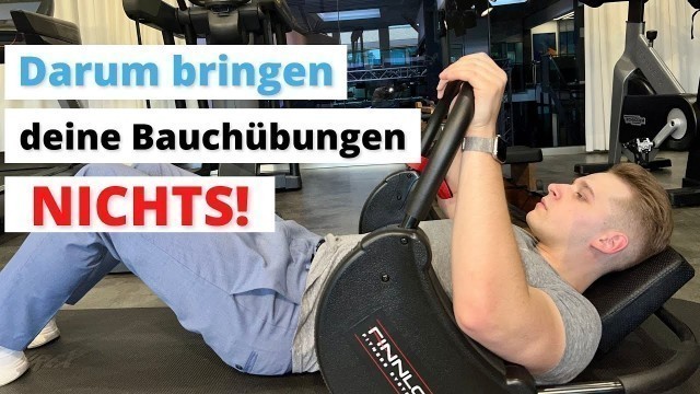 'Trotz Bauchtraining dicker Bauch?'