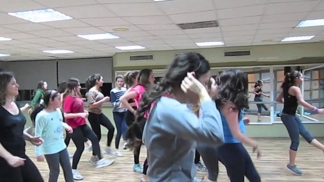 'Zumba ® fitness Master class with Maya Tamir -Runaway Baby Bruno Mars'