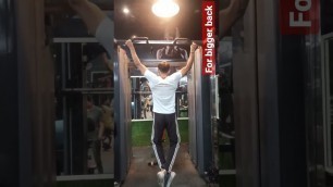 'Do this✌️ - Exercise for bigger back #shorts #viral #ytshorts #gymshorts | JP FITNESS'