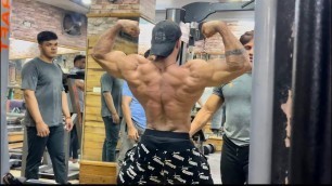 'Back workout in compition prep (TEAM TIGER) @tigerfitnessclub5656'