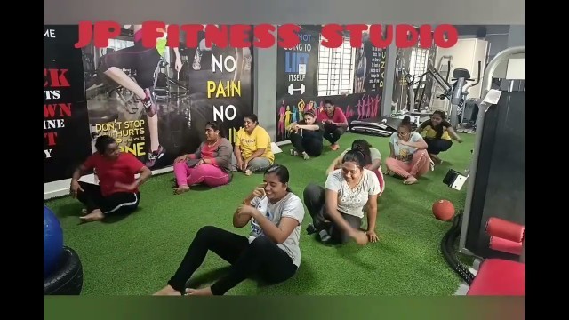 'Group Activity  at JP fitness studio'