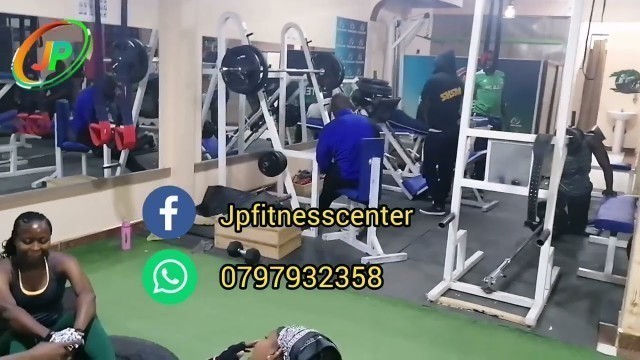 'jp fitness center we give personalized training.'