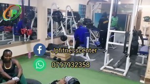 'jp fitness center we give personalized training.'