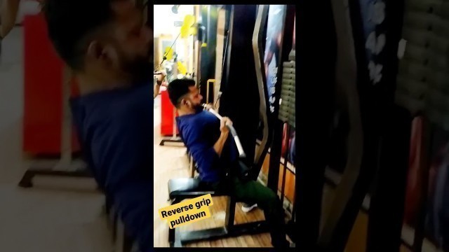 'Reverse Grip Lat Pulldown, #viral #fitness #motivationalvideo #bodybuilding #viralvideo'