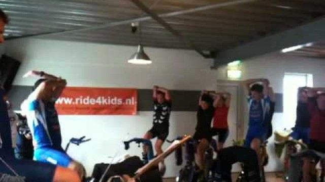 'SpinningMarathon JP Fitness Studio 4 Ride4Kids part2'