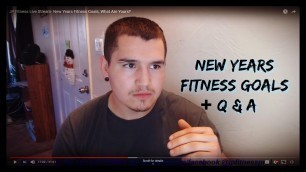 'JP Fitness Live Stream- New Years Fitness Goals; What Are Yours?'