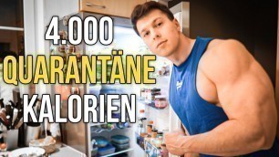 'Easy Muskelaufbau in Quarantäne - Meine komplette Ernährung'