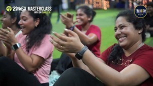 'Glimpses of ZUMBA Fitness Masterclass with Charles GJ at Triumph Turf,  Trivandrum'
