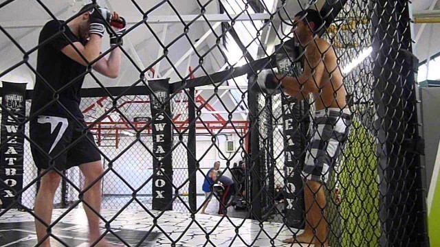 'MMA CAGE DRILLS @ SB FITNESS (SWEATBOX)'