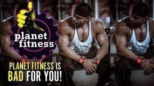 'Training at Planet Fitness is BAD FOR YOU! | Tiger Fitness'