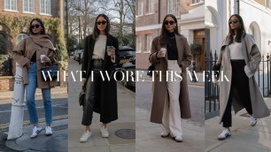 'WHAT I WORE THIS WEEK | WINTER OUTFITS LOOKBOOK'