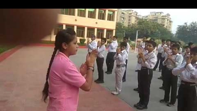 'TEACHING SCOUT EXERCISE BY SCOUTS AND GUIDES.'