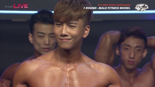 'WBFF KOREA CHAMPIONSHIP 2017_ MALE FITNESS MODEL 1부'