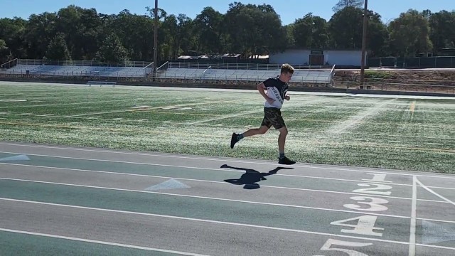 'Boy scout personal fitness mile run Matthew'