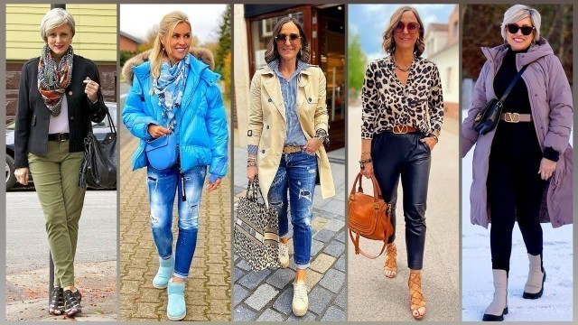 'Winter outfits Style For Women Any Ages 50 | Latest Popular Outfits Fashion 2022'