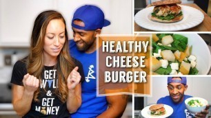 'Healthy Fat Loss Recipes  - Turkey Cheese Burger - Only 350 Calories!'