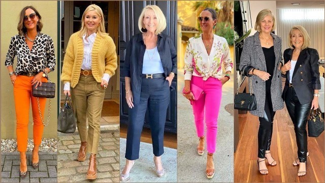 'Women Winter Latest Outfits Fashion 2023 | Best Vintage Clothing For Women Over 50+'