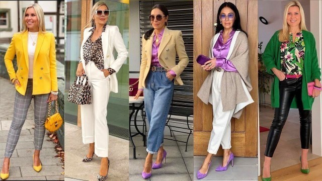 'Women Winter Attire For Office Wear Fashion 2023 | Vintage Outfits Style Top Trending'