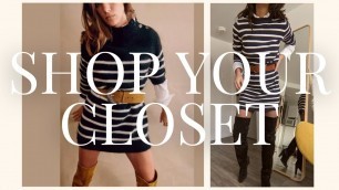 'Make New Outfits Out of Old Clothes | 2023 Winter Spring Outfit Ideas'