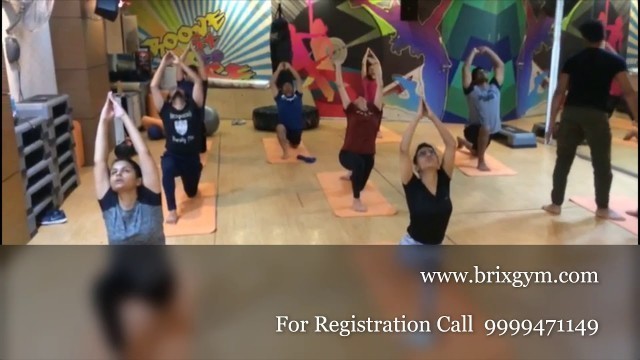 'BRIX GYM  YOGA SESSION   FITNESS CENTER'