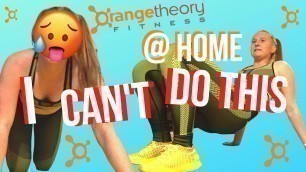 'Dying in an AT HOME Orangetheory Fitness class over ZOOM | Chatting about REST & RECOVERY'