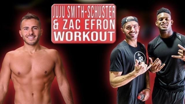 'I Tried Juju Smith-Schuster and Zac Efron\'s Workout | NFL WORKOUT'