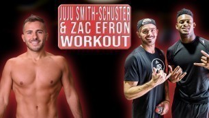 'I Tried Juju Smith-Schuster and Zac Efron\'s Workout | NFL WORKOUT'