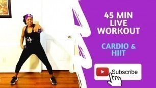 'Christian Workout | 45 Min Cardio & HIIT'