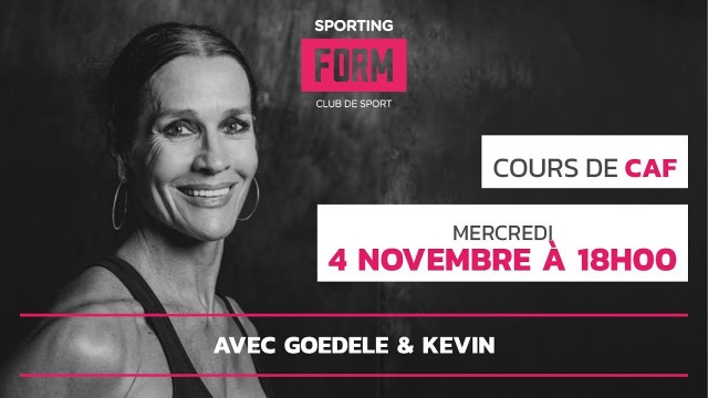 '[ Workout At Home ] 04/11 - CAF avec Coach Goedele et Coach Kévin (aka Chaussette)'