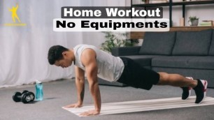 'Best Home Workout Video || Try This Anywhere || Fitness Paradise'