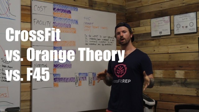 'CrossFit vs Orange Theory Fitness (OTF) vs F45'