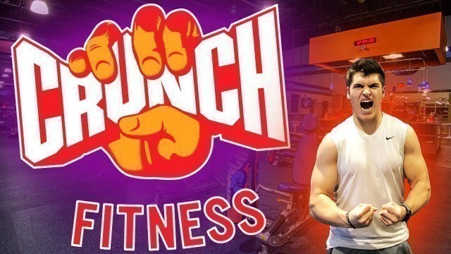 'THE BEST GYM FOR $9.95 A MONTH!?!?!? (Crunch Fitness Review)'