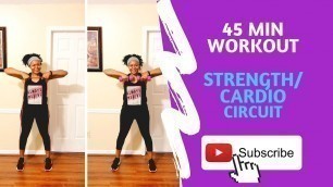 'Christian Strength & Cardio Circuit Workout | Resistance Band | For All Levels'